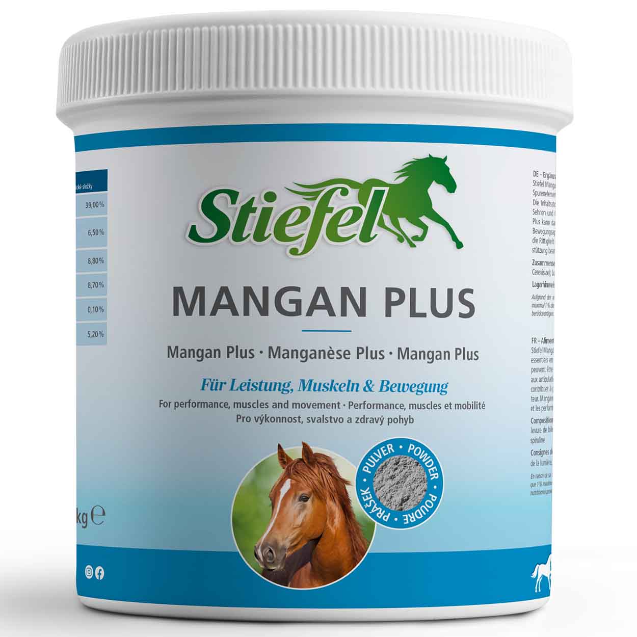Stiefel Mangan Plus 1kg
