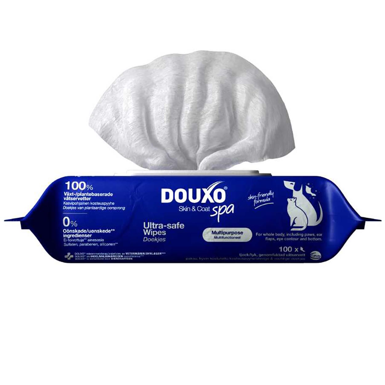 DOUXO SPA Feuchttücher 100Stk DOUXO SPA Feuchttücher 100Stk