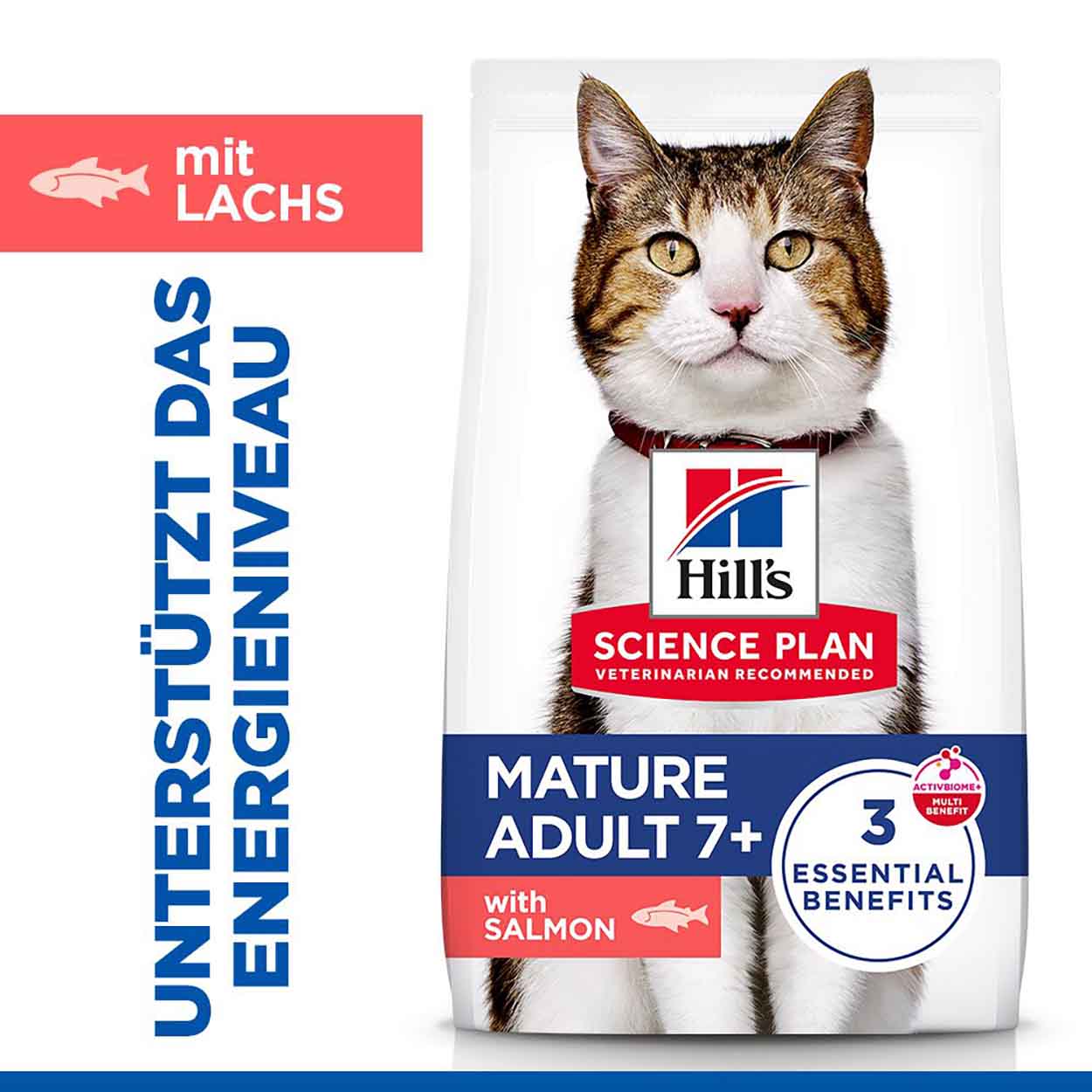 Hills Science Plan Katze Mature Adult 7+ Lachs 10kg