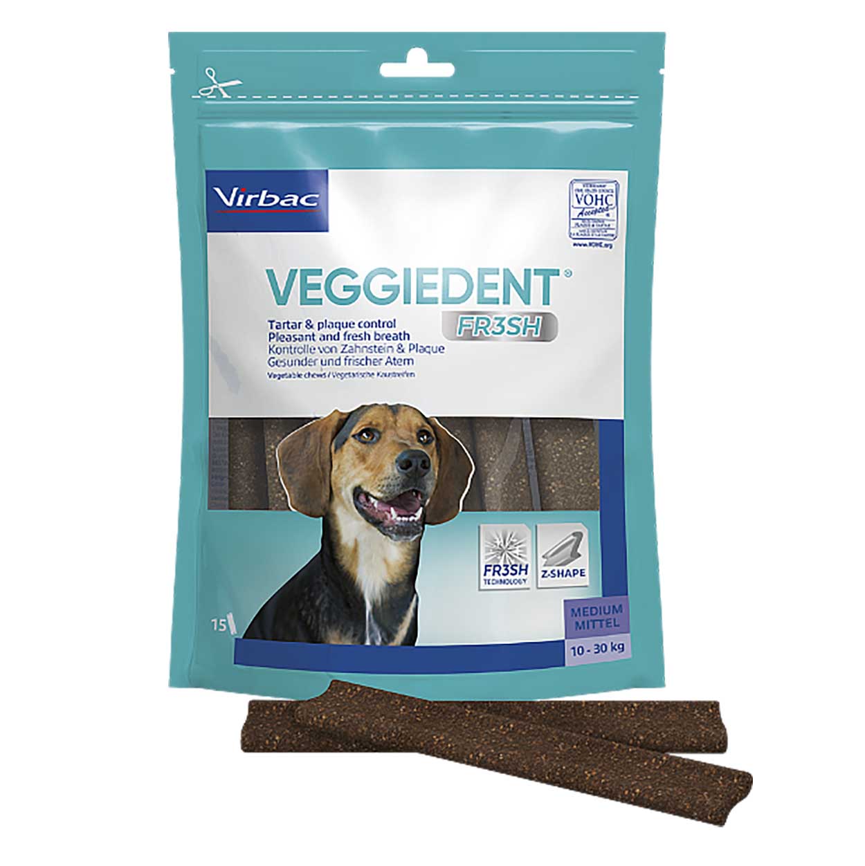 VeggieDent Fresh Kaustreifen M