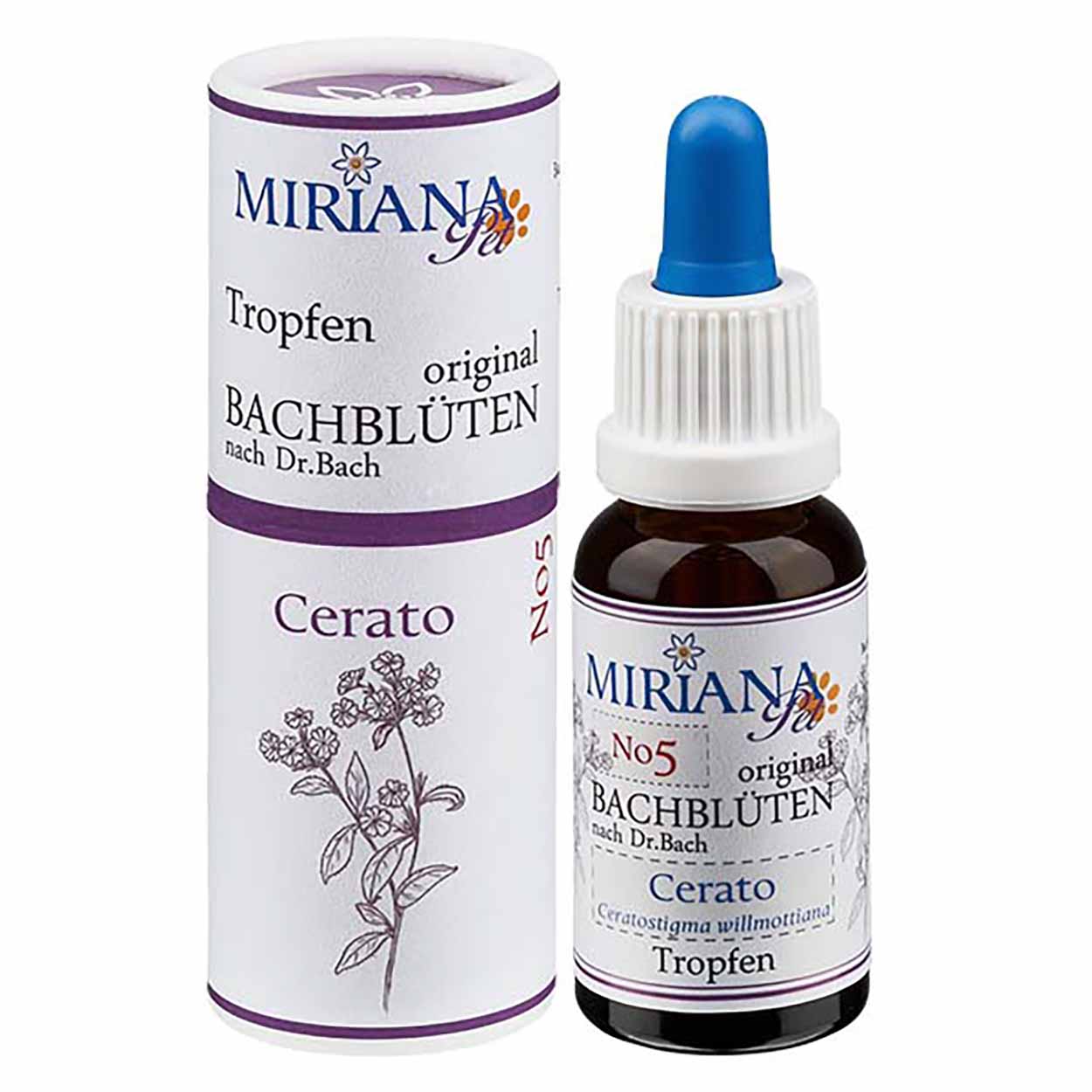 Bachblüten 5 Cerato 20ml