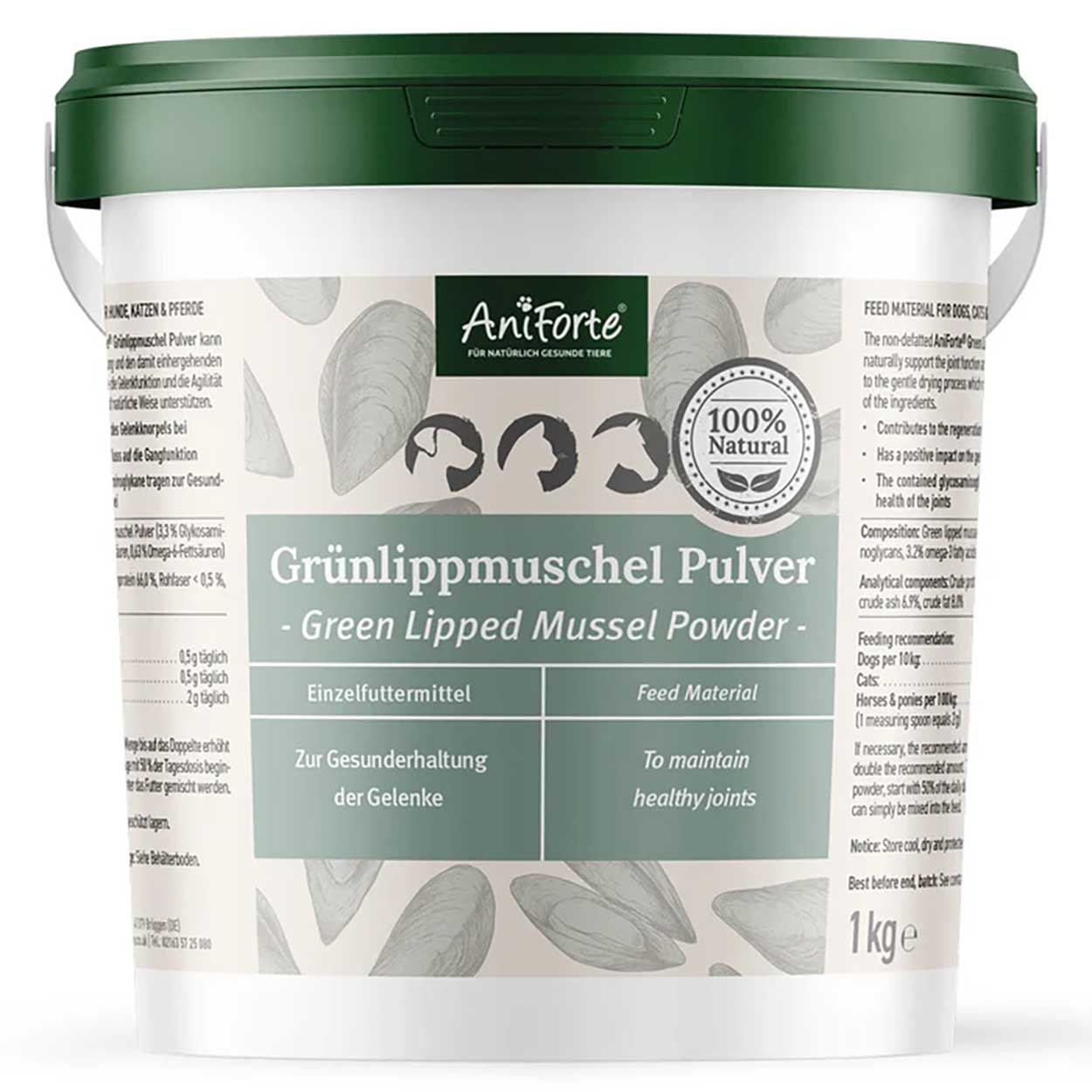 AniForte Grünlippmuschel Pulver