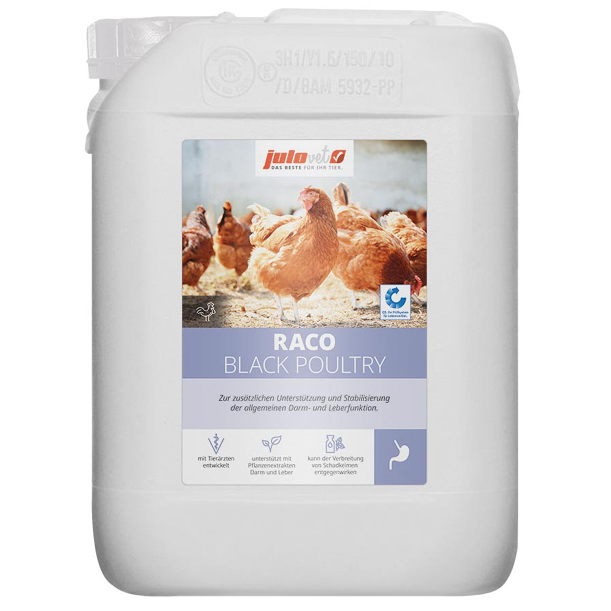 Julovet Raco Black Poultry 5Liter