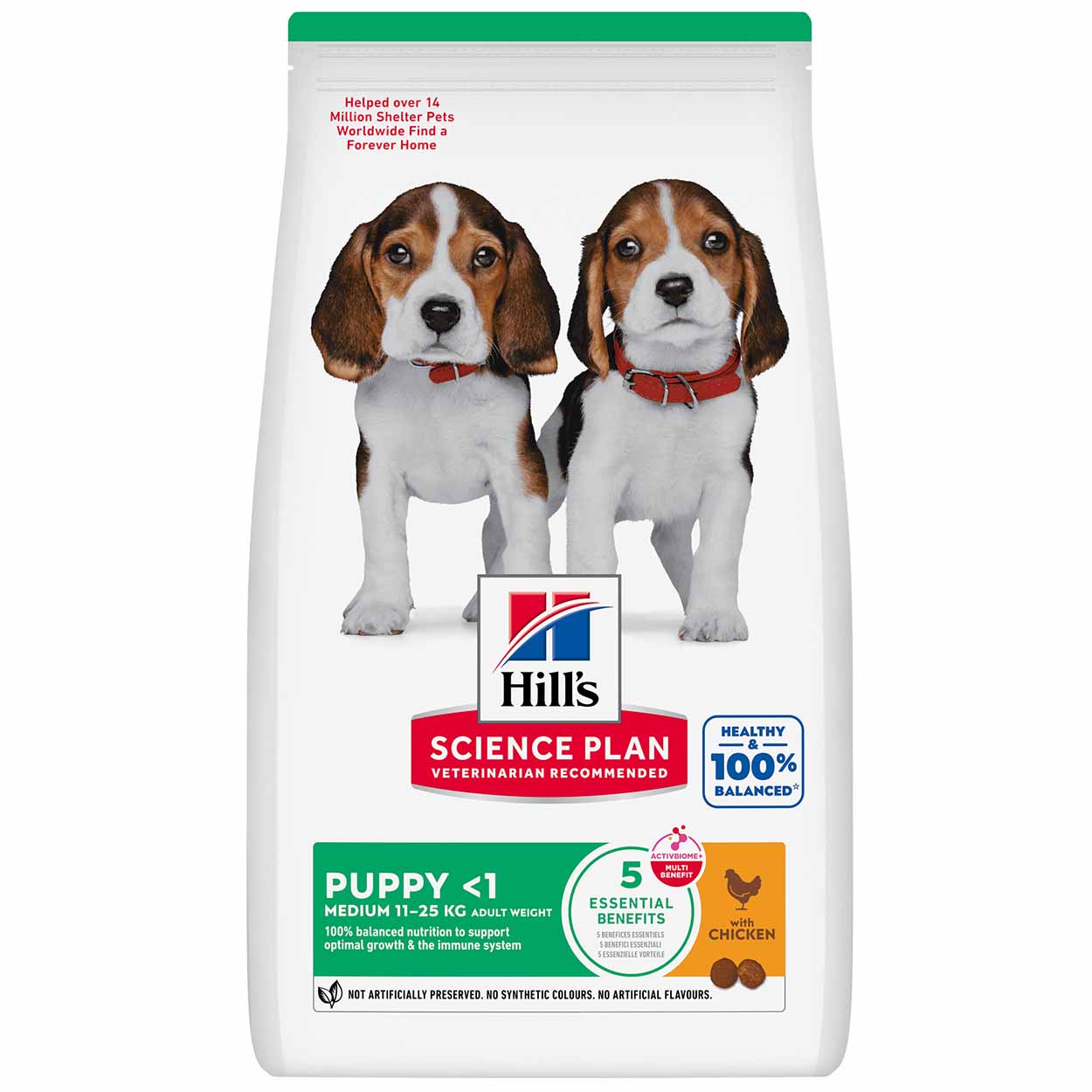 Hills Science Plan Hund Medium Puppy Huhn 14kg