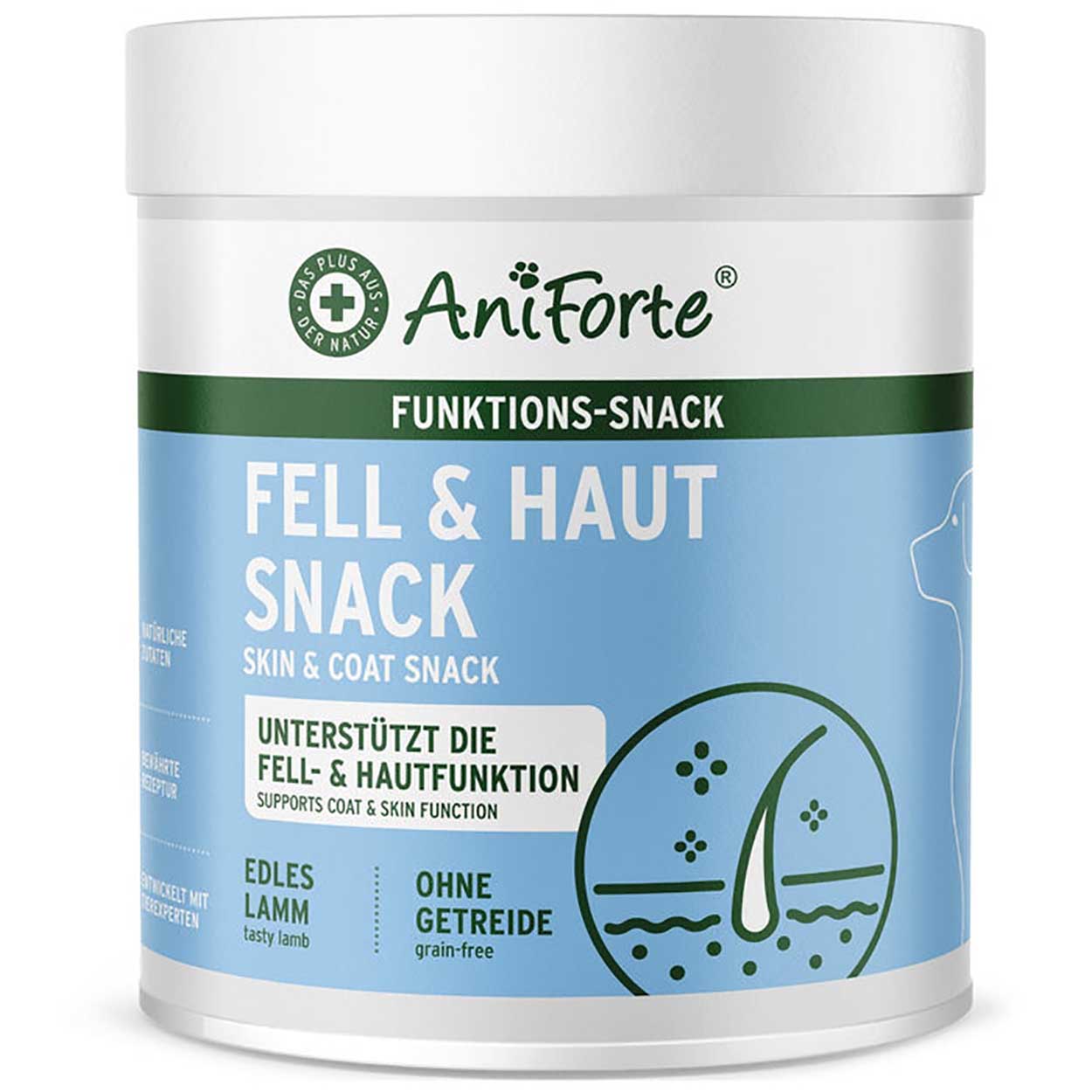 AniForte Fell & Haut Snack 300g