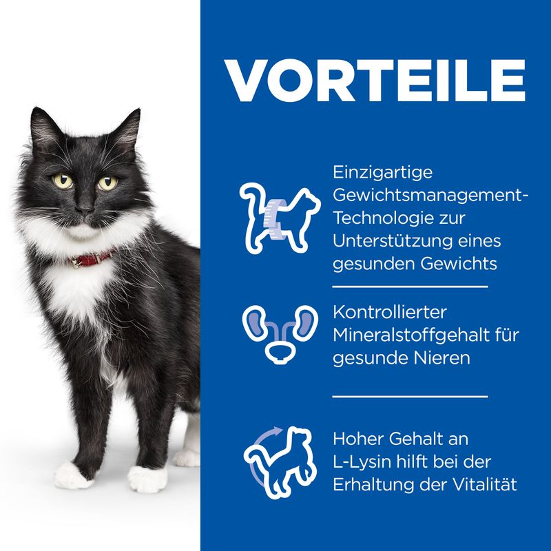 Hills Science Plan Katze Sterilised Cat Mature Adult 7+  Huhn 10kg