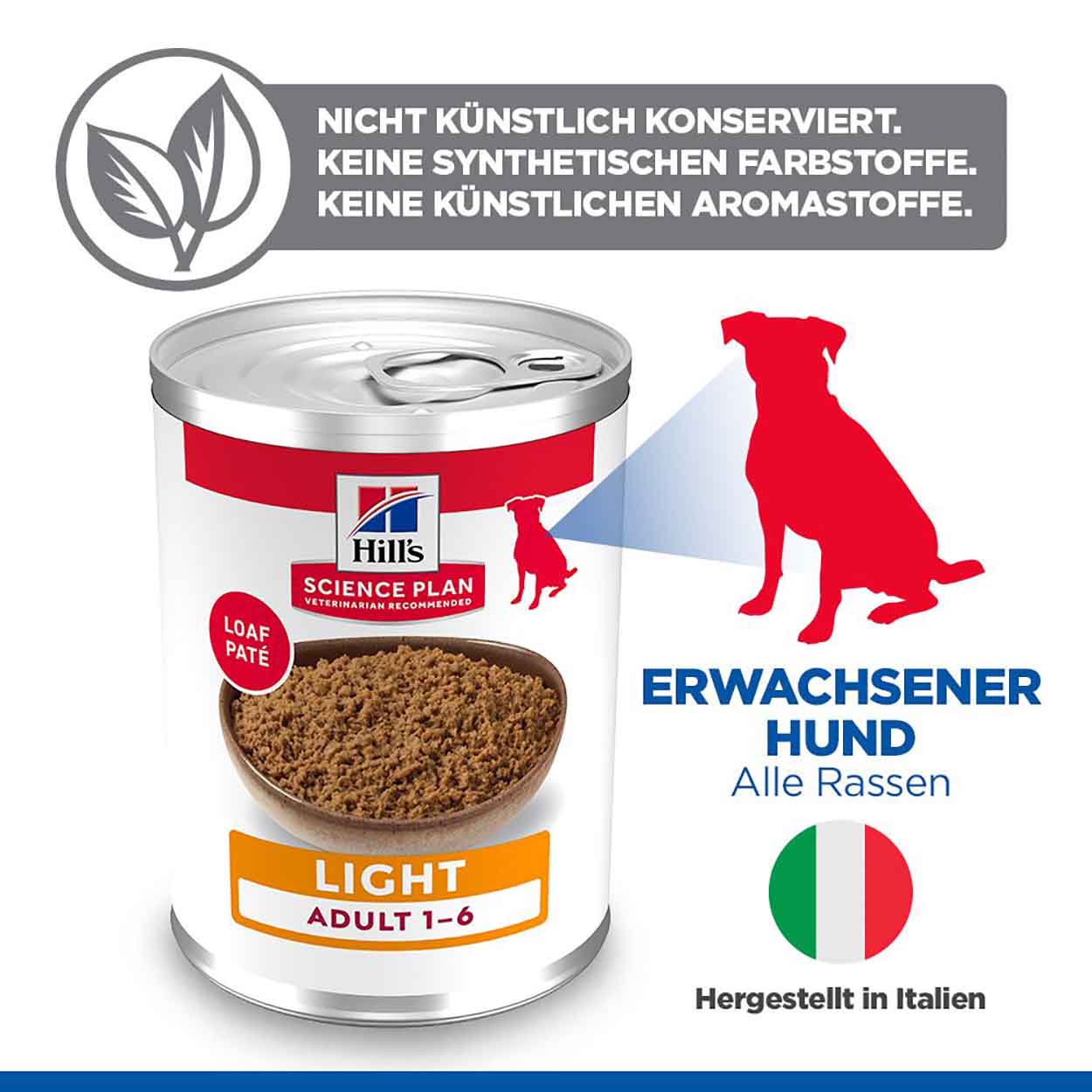 Hills Science Plan Hund Light Adult Huhn 12x370g