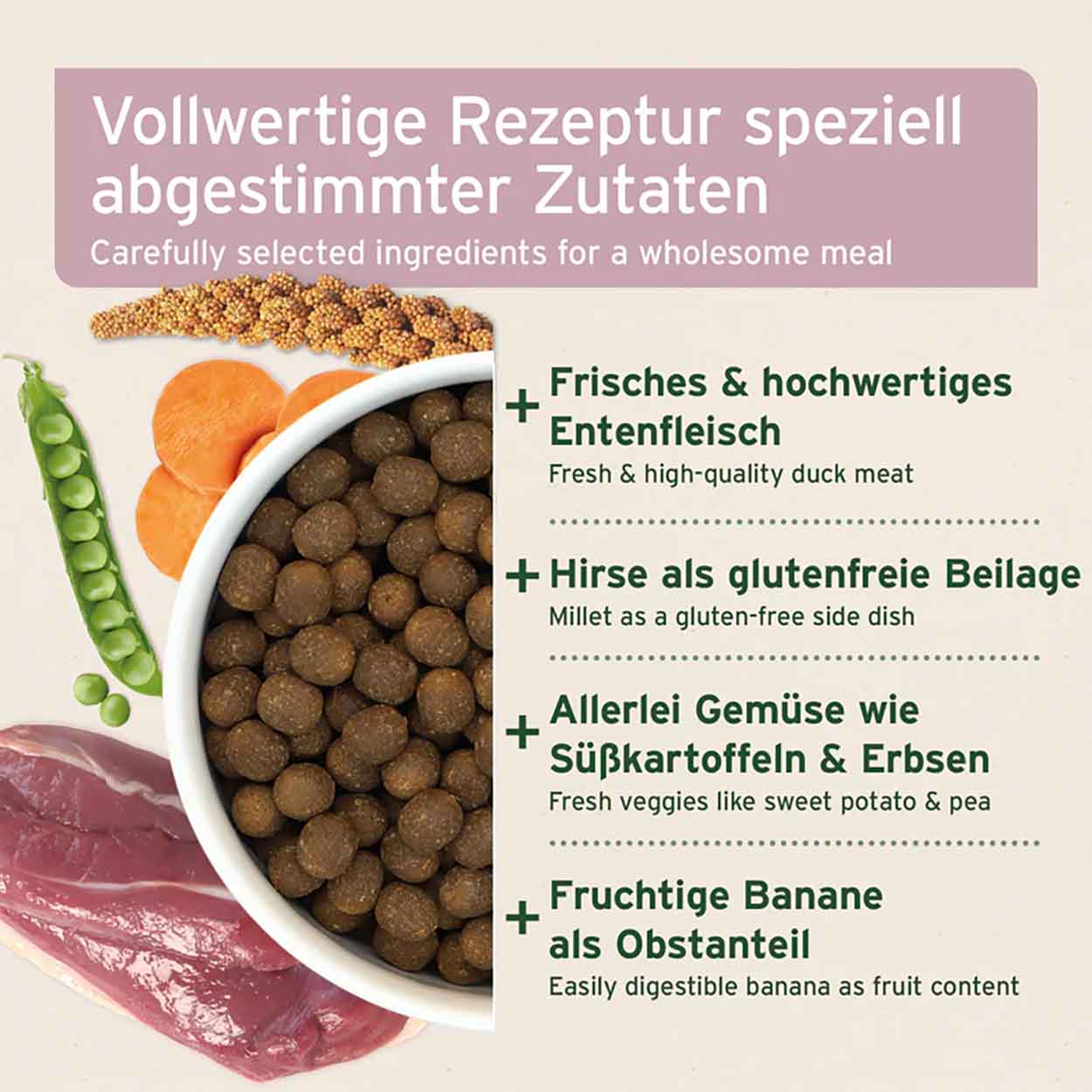 AniForte Pure Nature Freeland Duck halbfeucht 12,5kg