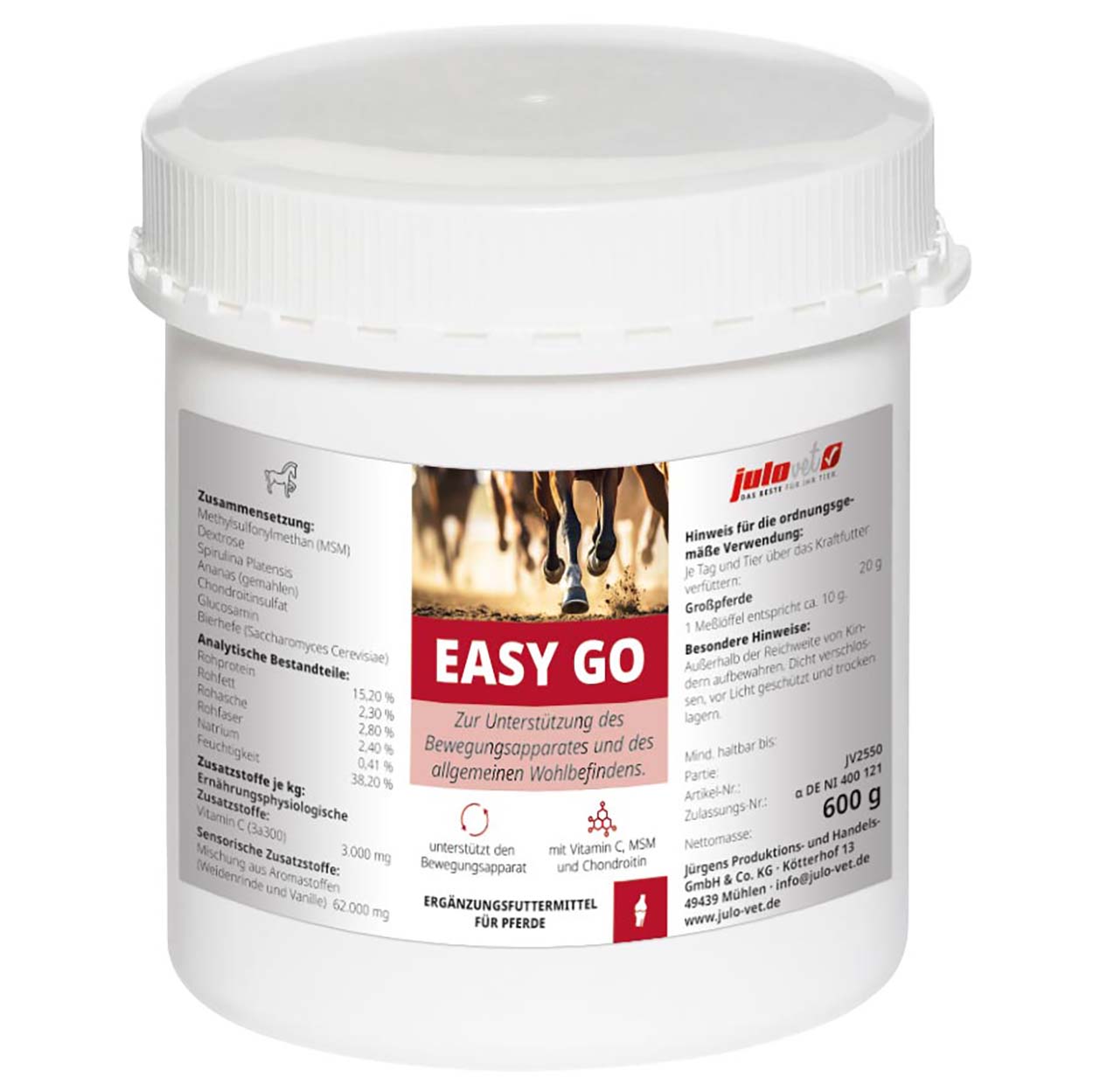 Julovet Easy Go 600g