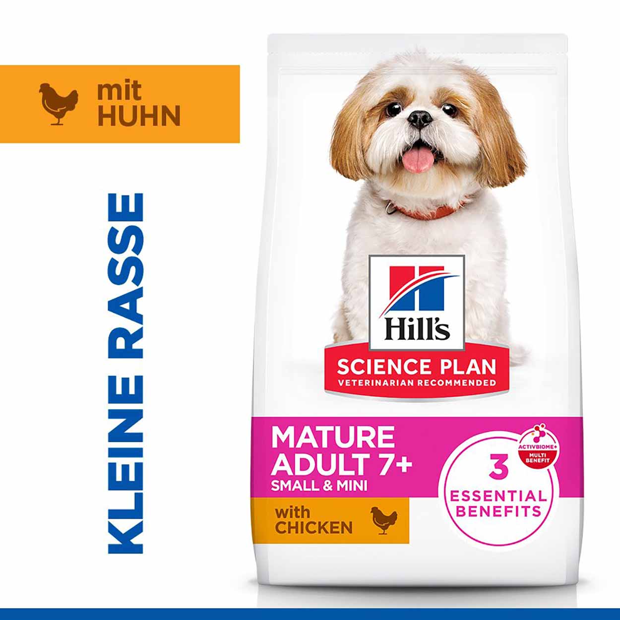 Hills Science Plan Hund Mature Adult 7+ Small & Mini Huhn 3kg 
