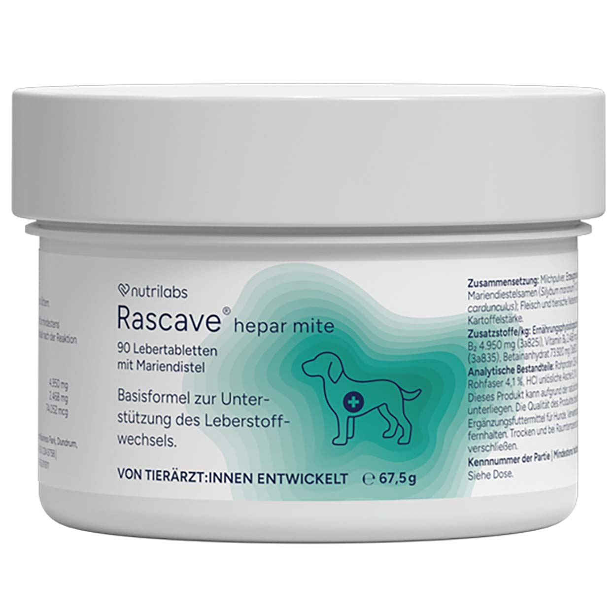 Nutri Labs Rascave Hepar mite 90 Tabs