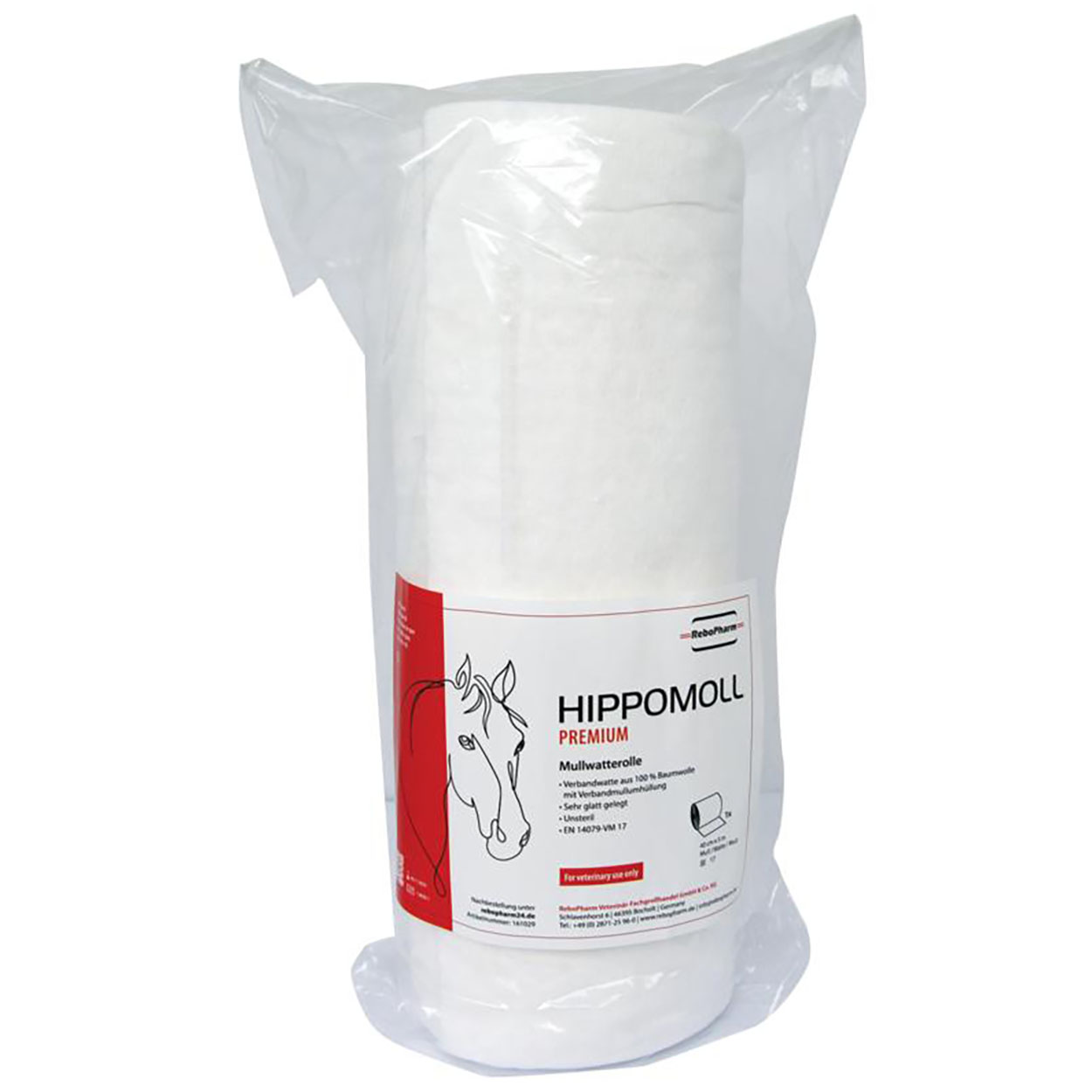 Mullwatterolle Hippomoll Premium 40cmx5m