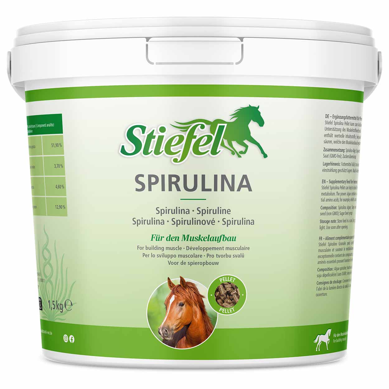 Stiefel Spirulina Pellet 1,5kg