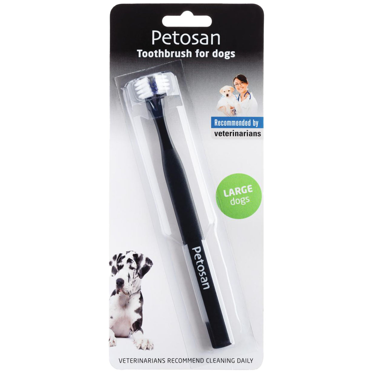 Petosan Zahnbürste Twin-Head L (ab 16kg) 