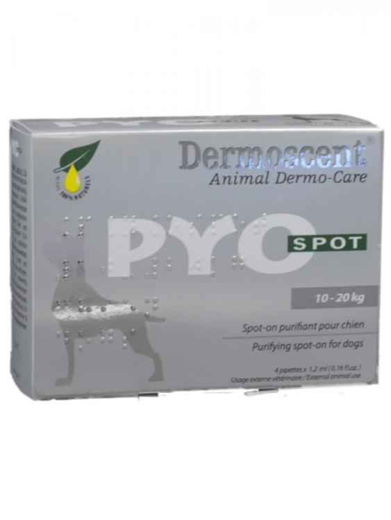 Dermoscent PYOspot spot-on Hund 4x2,4ml (20-40kg)