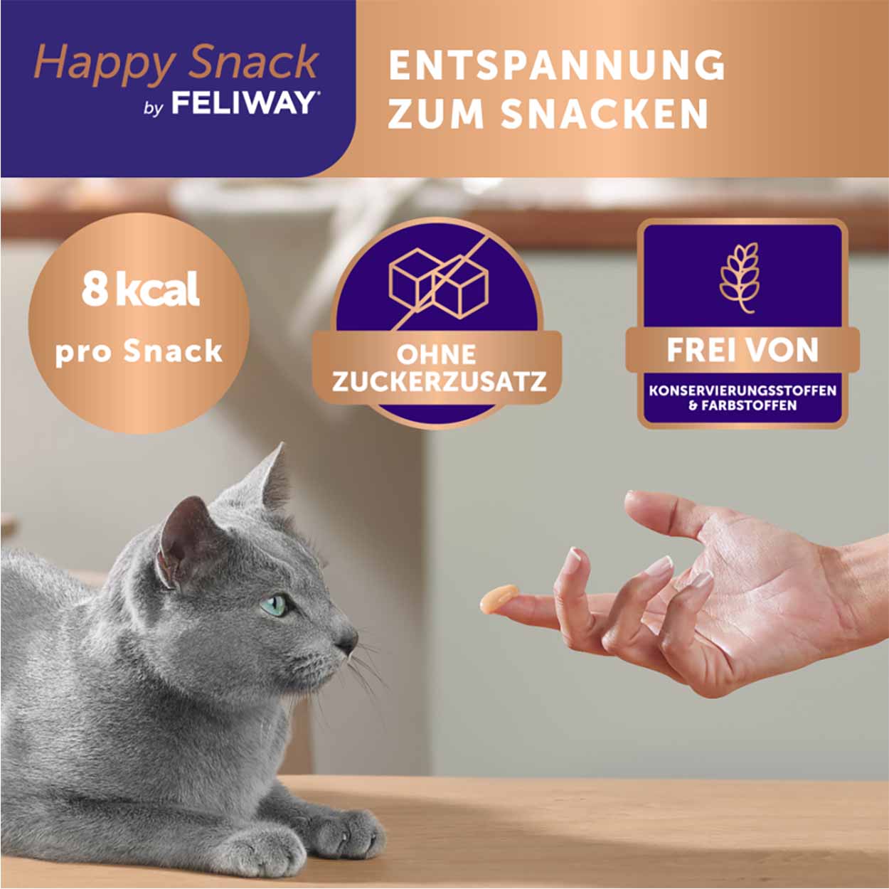 FELIWAY Happy Snack 6x15g
