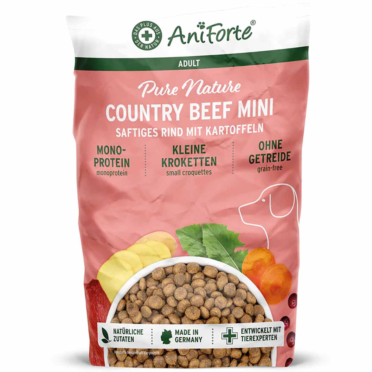 AniForte Pure Nature Country Rind Mini 5kg