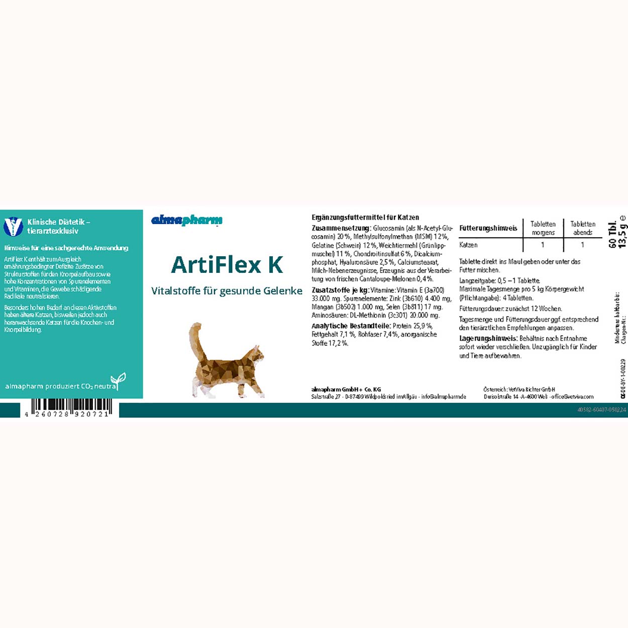 Artiflex K 60Tabs