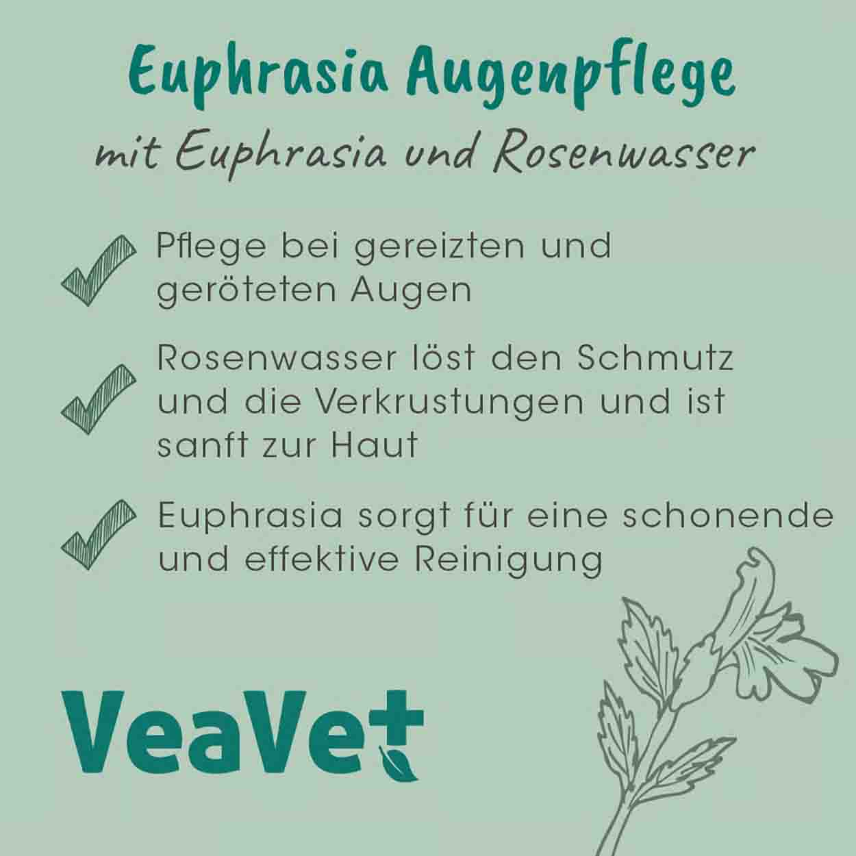 cdVet VeaVet Euphrasia Augenpflege 20ml