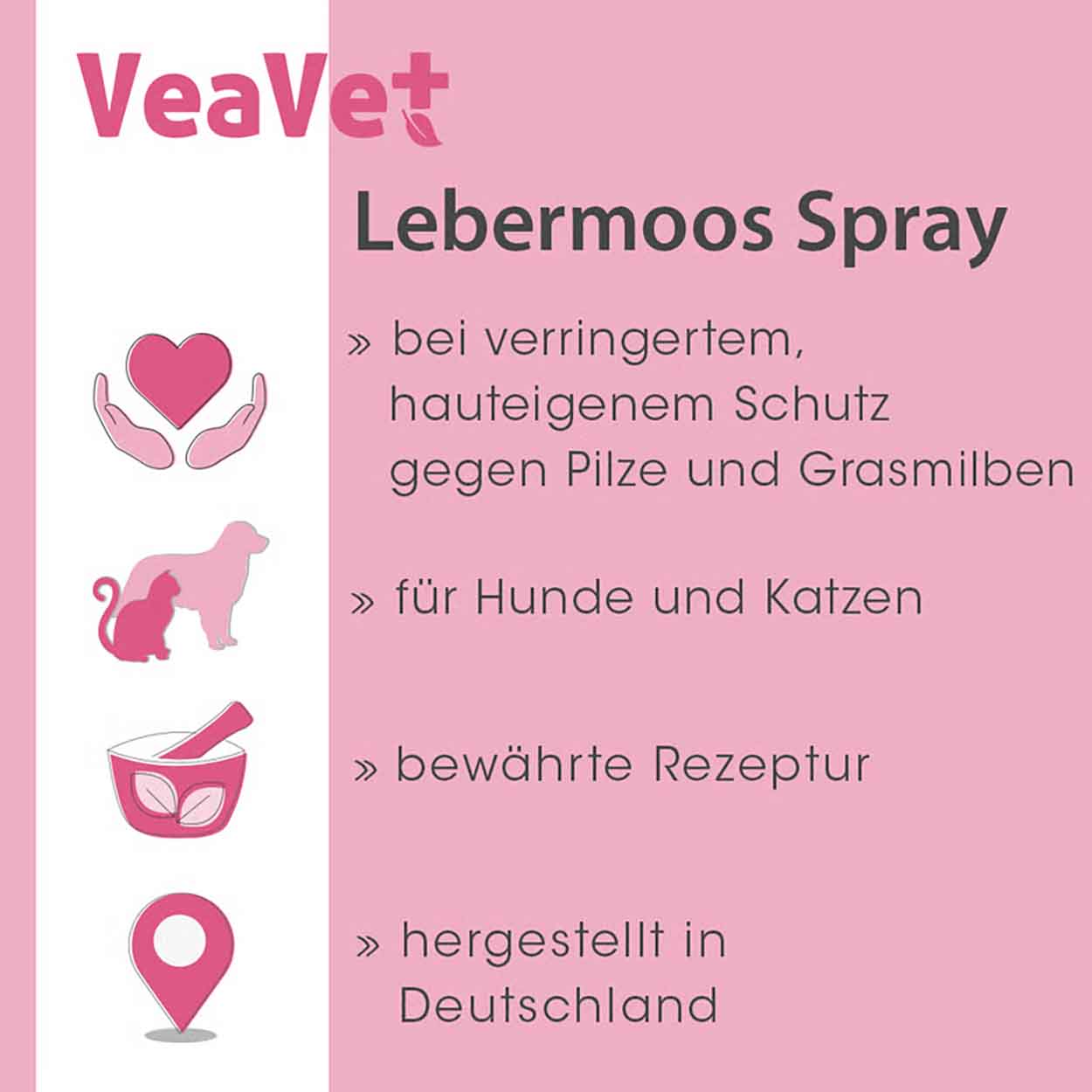 cdVet VeaVet Lebermoos Spray 20ml