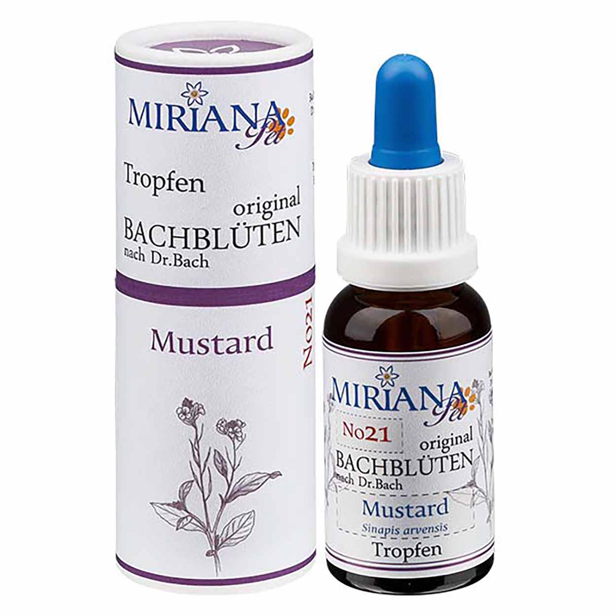 Bachblüten 21 Mustard 20ml