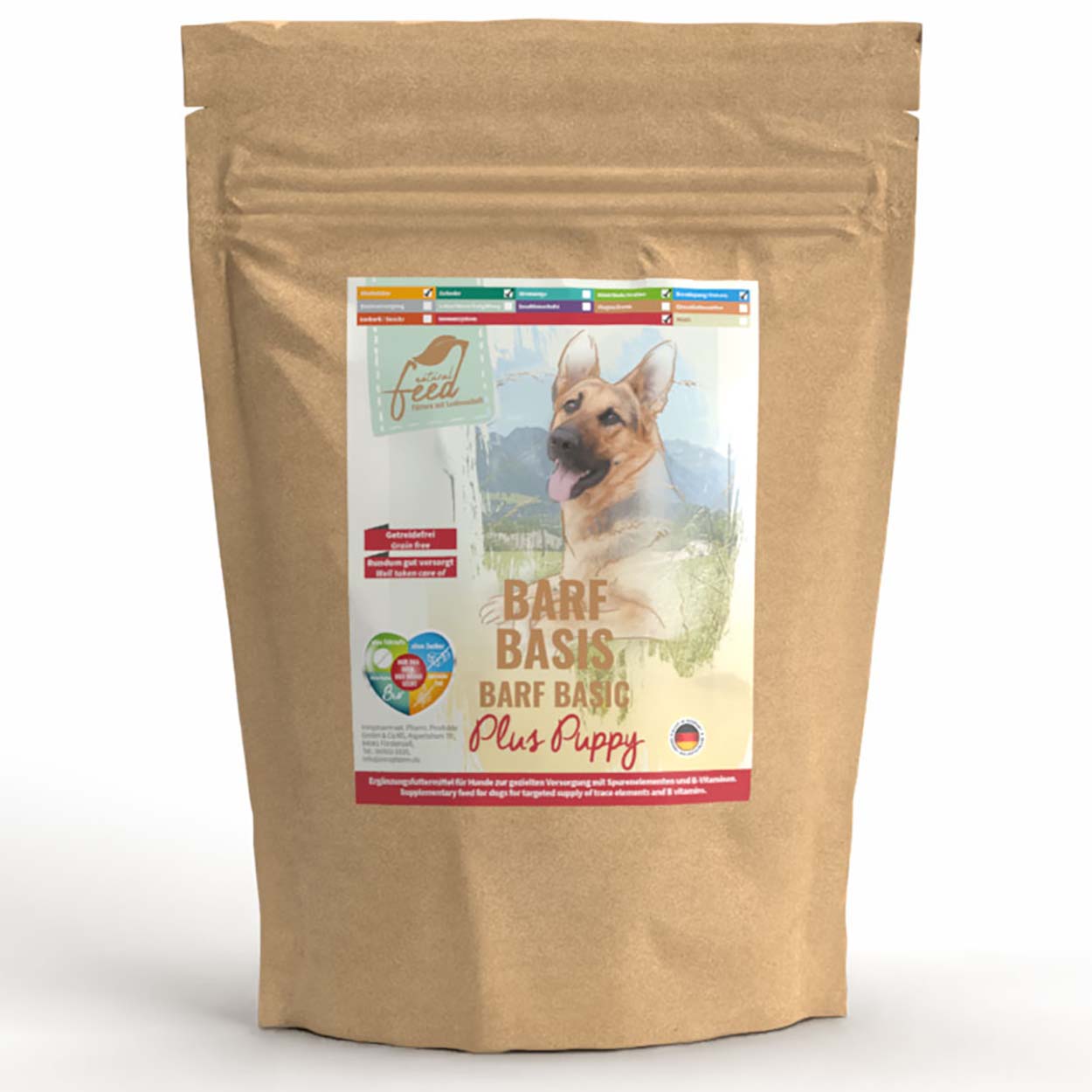 Natural Feed BARF Basis Plus Puppy 500g 