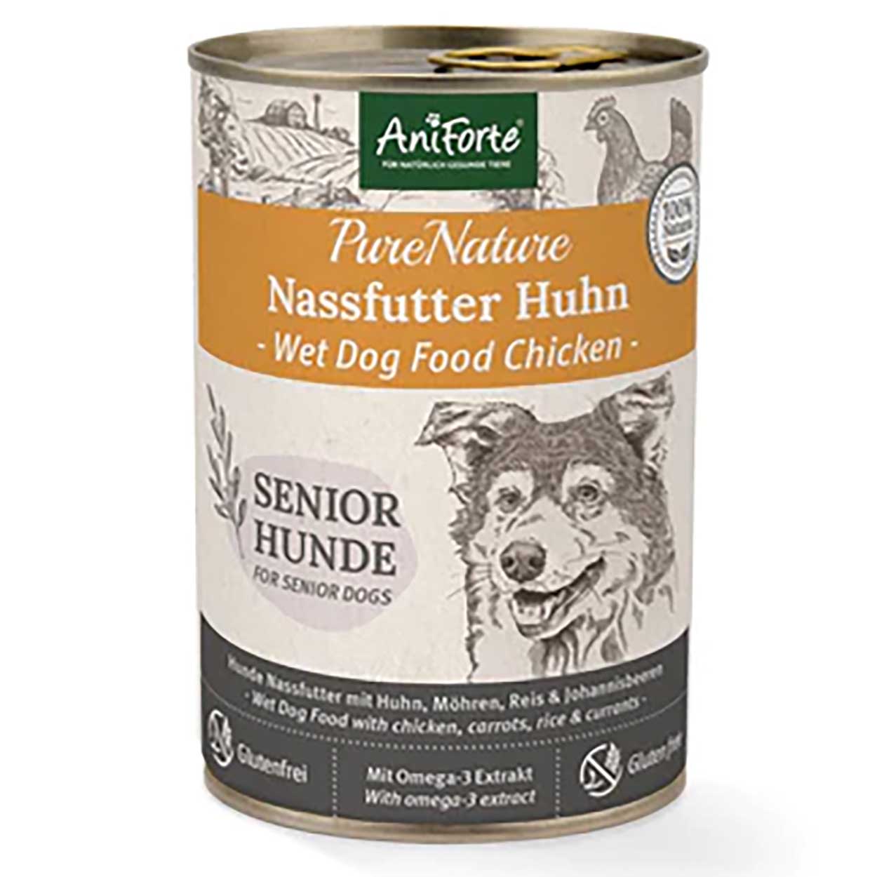 Pauls MHLE Vogelfutter Mller's Naturhof Huhn Traditionell  15 Kg  Hundefutter, Hochwertiges Trockenfutter Halbfeuchtes Trockenfutter Hund