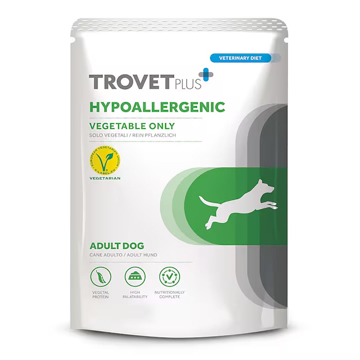 Trovet Plus Hypoallergenic Hund Adult Gemüse 12x100g 