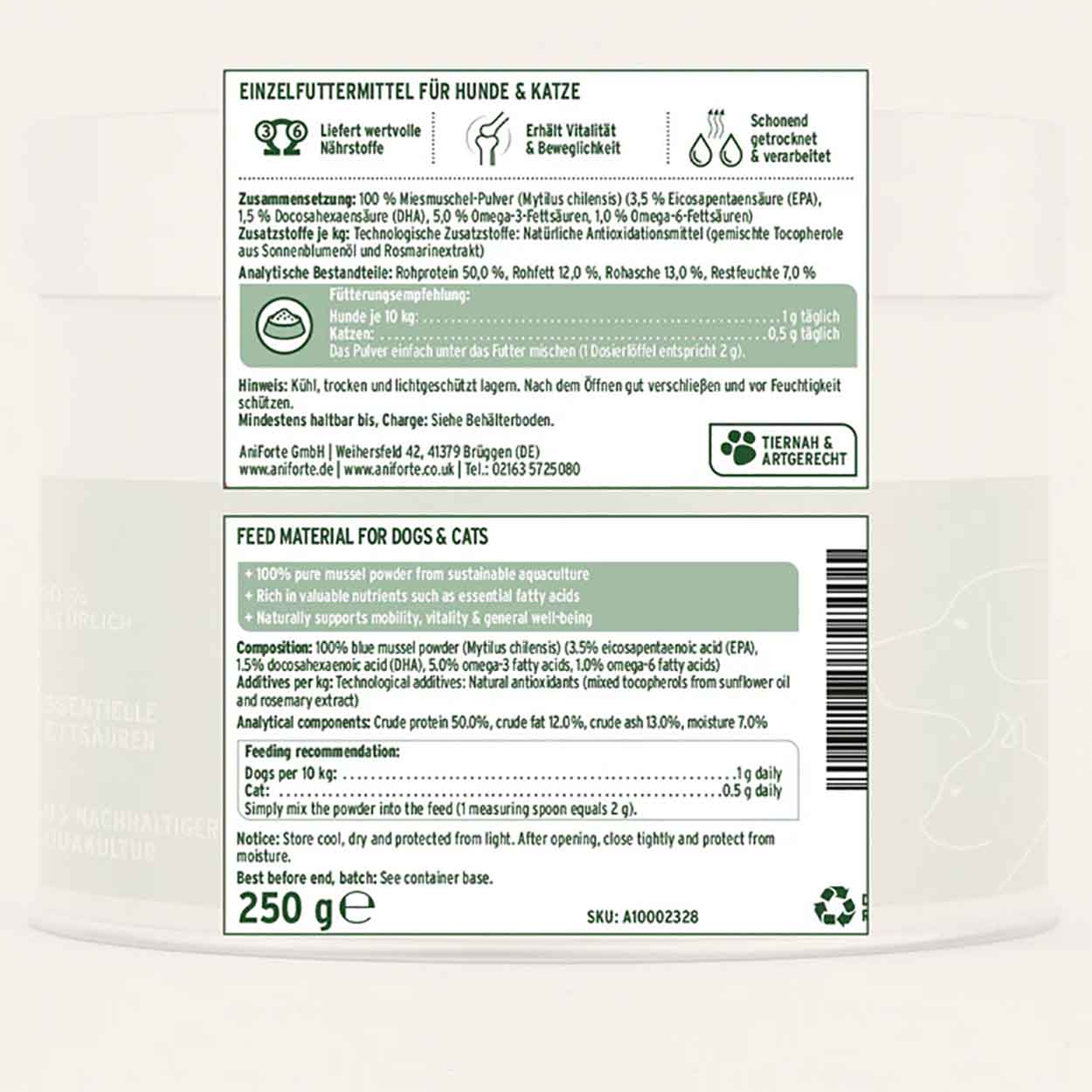 AniForte Muschelkraft 250g