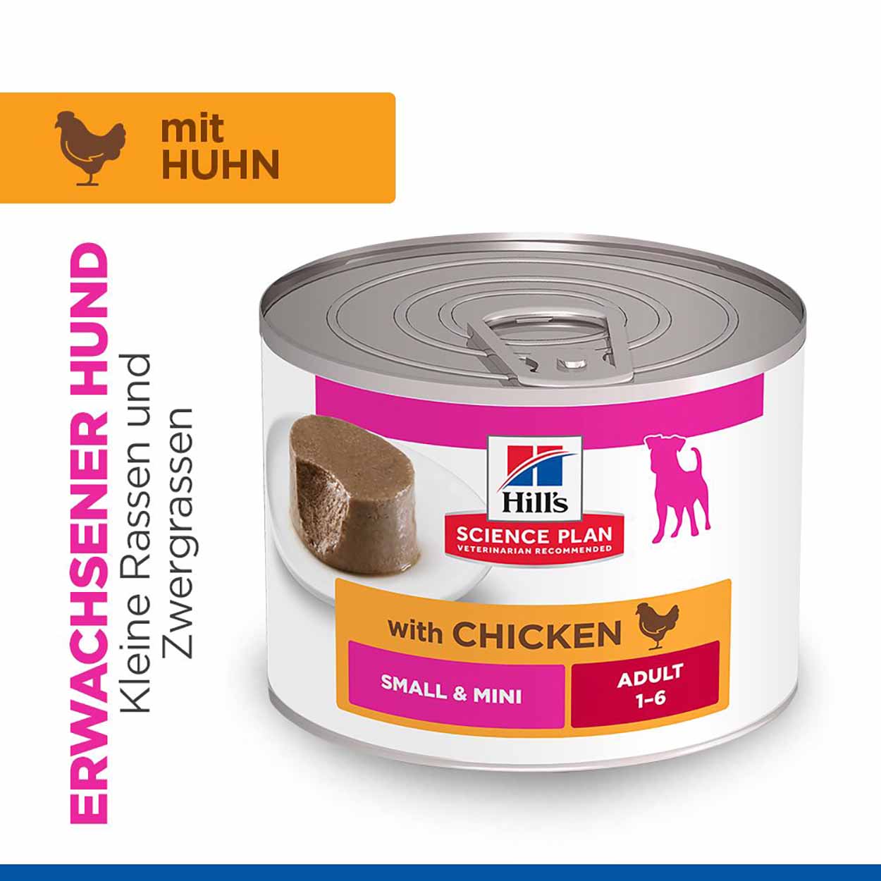 Hills Science Plan Hund Small & Mini Adult Mousse Huhn 12x200g