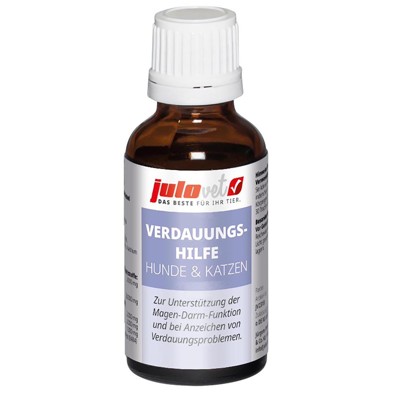 Julovet Verdauungshilfe Hunde Katzen 30ml