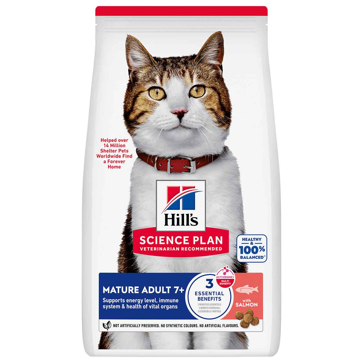 Hills Science Plan Katze Mature Adult 7+ Lachs 10kg