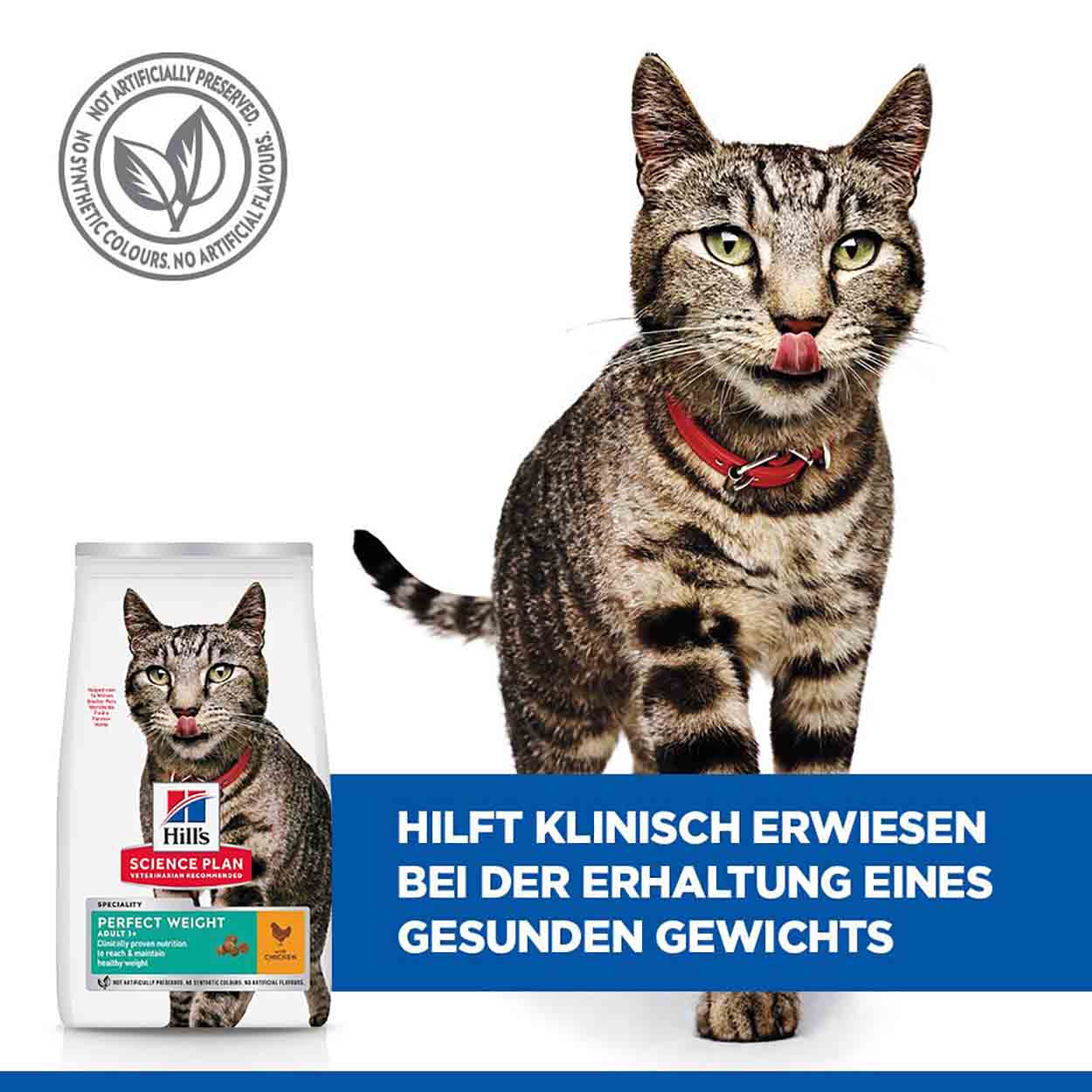 Hills Science Plan Katze Perfect Weight Adult Huhn 2,5kg