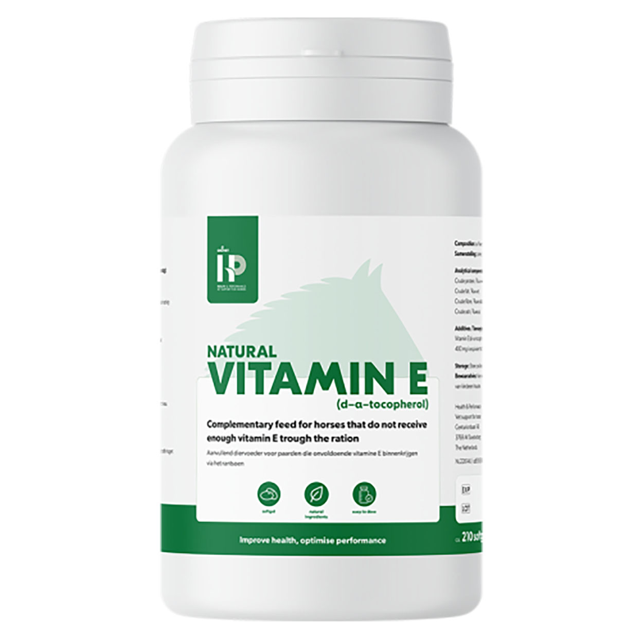 HP Natürliches Vitamin E Kaps210