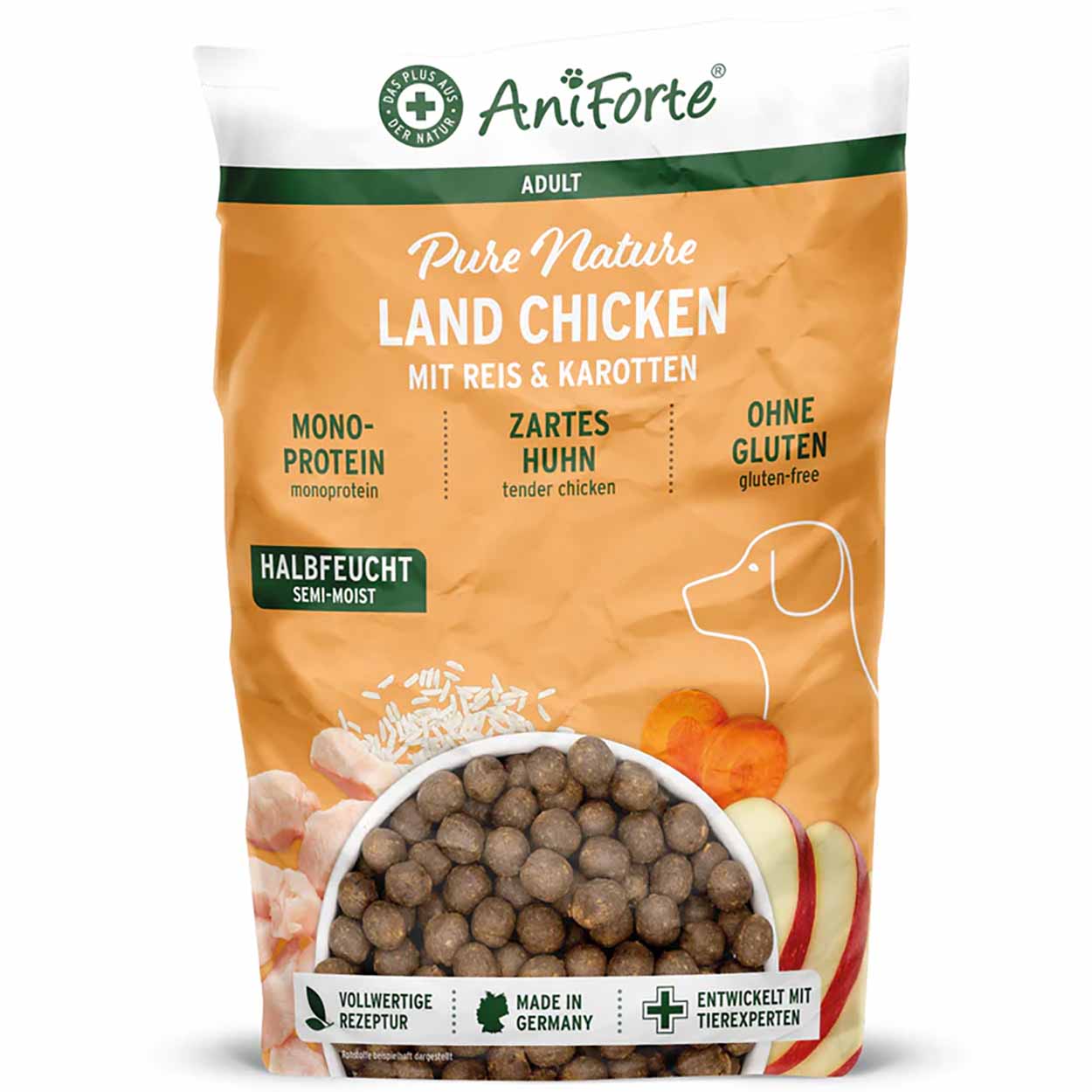 AniForte Pure Nature Land Chicken halbfeucht 12,5kg