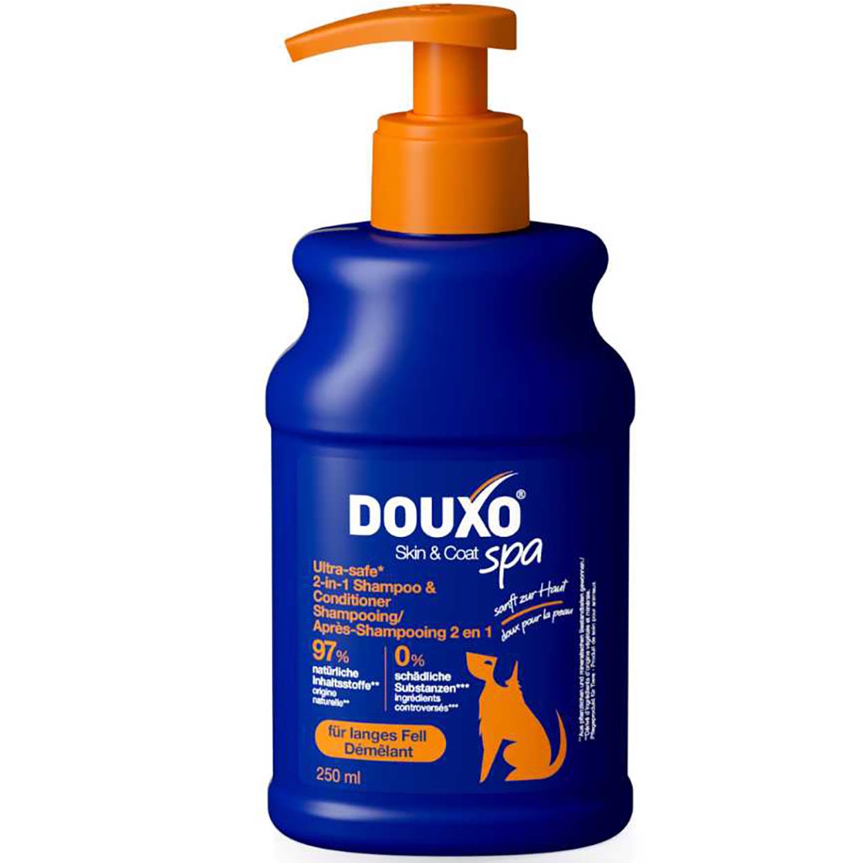DOUXO SPA 2-In-1 Shampoo & Conditioner 250ml ideal für Hunde