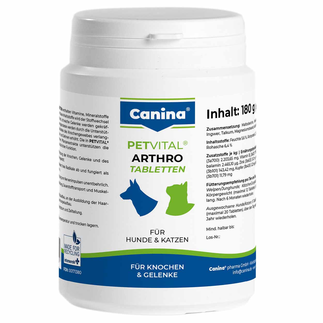 Canina Petvital Arthro Tabletten