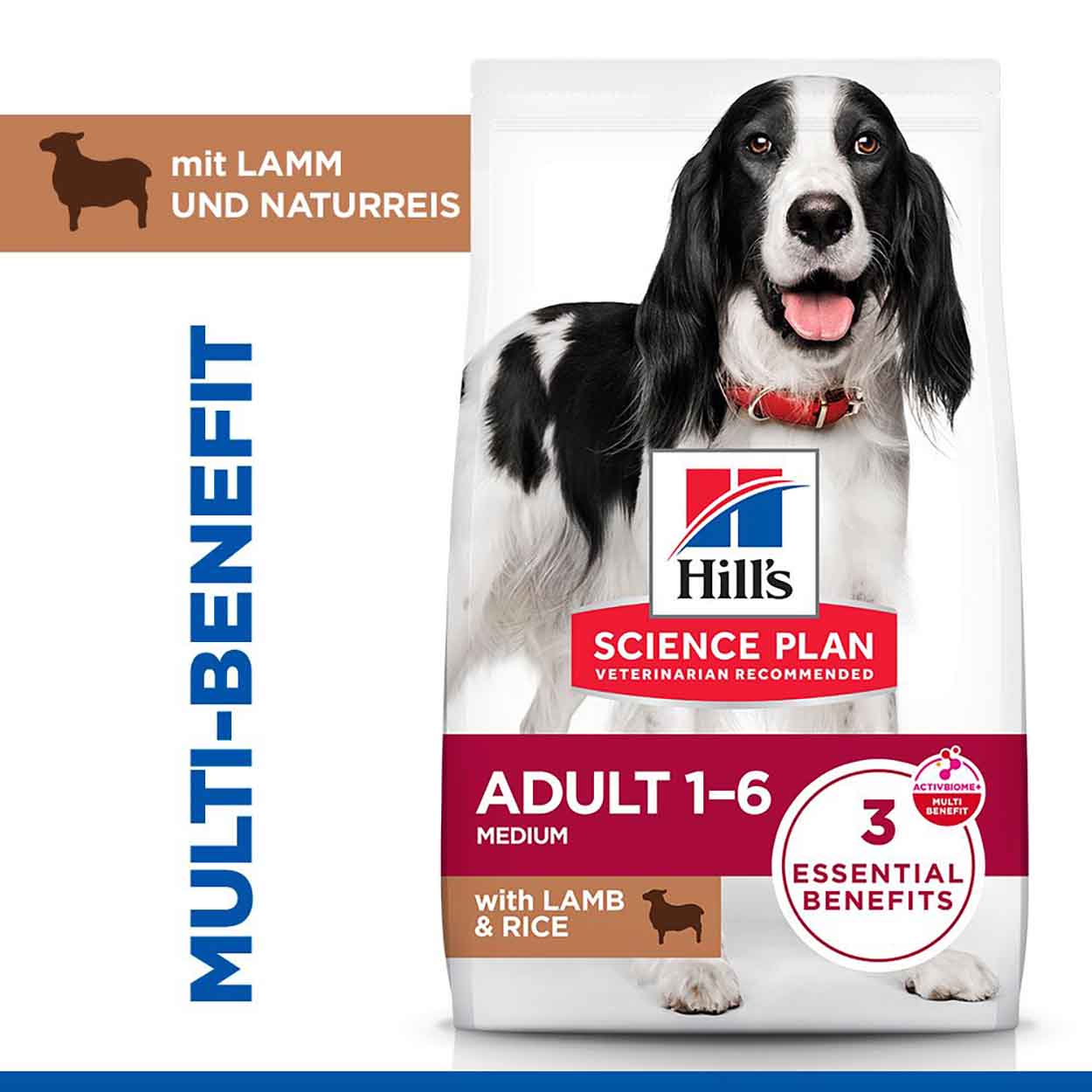 Hills Science Plan Hund Medium Adult Lamm & Reis 14kg Hills Science Plan Hund Medium Adult Lamm & Reis 14kg