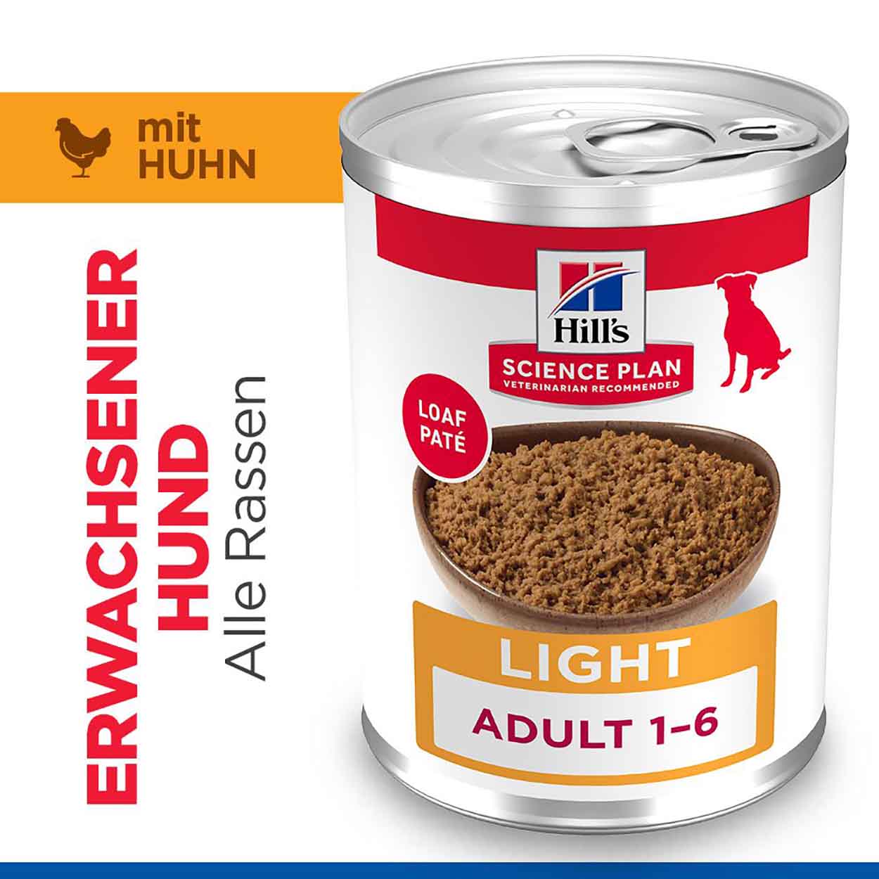 Hills Science Plan Hund Light Adult Huhn 12x370g
