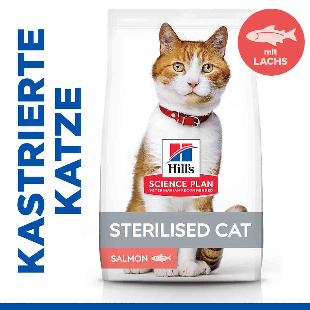Hills Science Plan Katze Sterilised Cat Adult Lachs 10kg