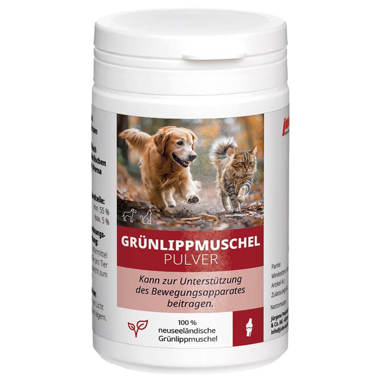 Julovet Grünlippmuschel Pulver 250g