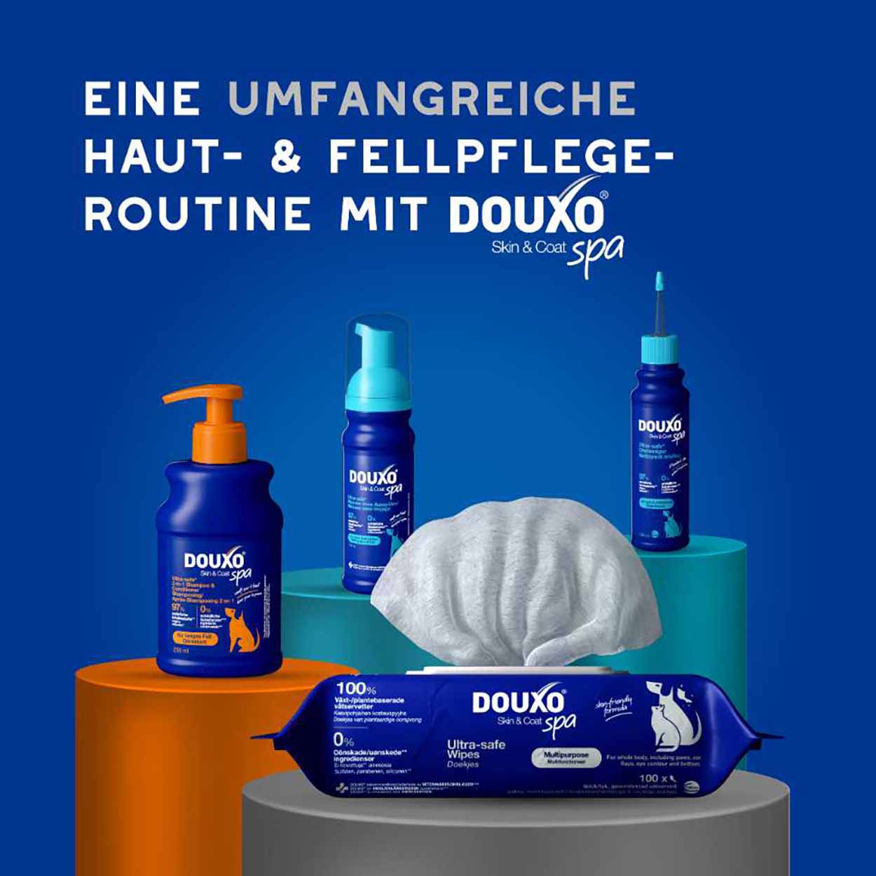 DOUXO SPA Feuchttücher 100Stk DOUXO SPA Feuchttücher 100Stk