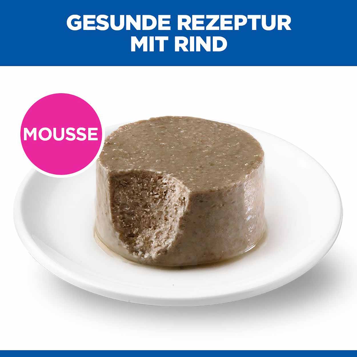 Hills Science Plan Hund Small & Mini Mature Adult Mousse Rind 12x200g