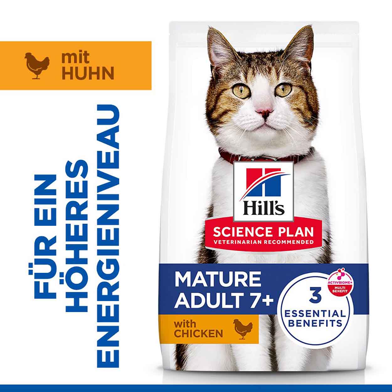 Hills Science Plan Katze Mature Adult 7+ Huhn 3kg 