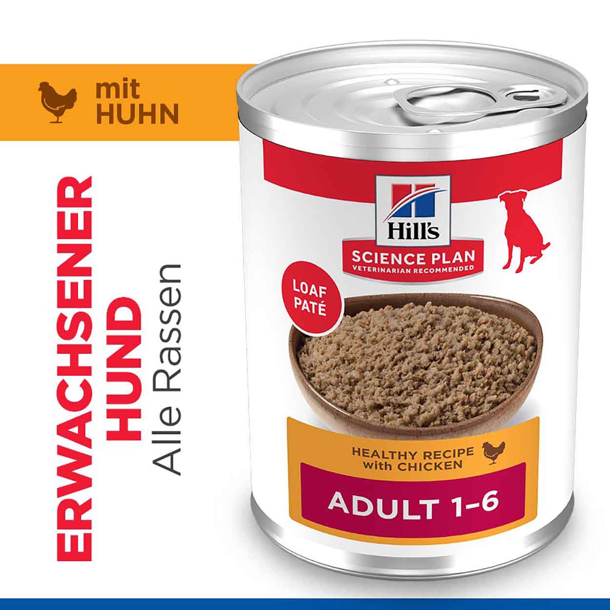 Hills Science Plan Hund Adult Huhn 12x370g