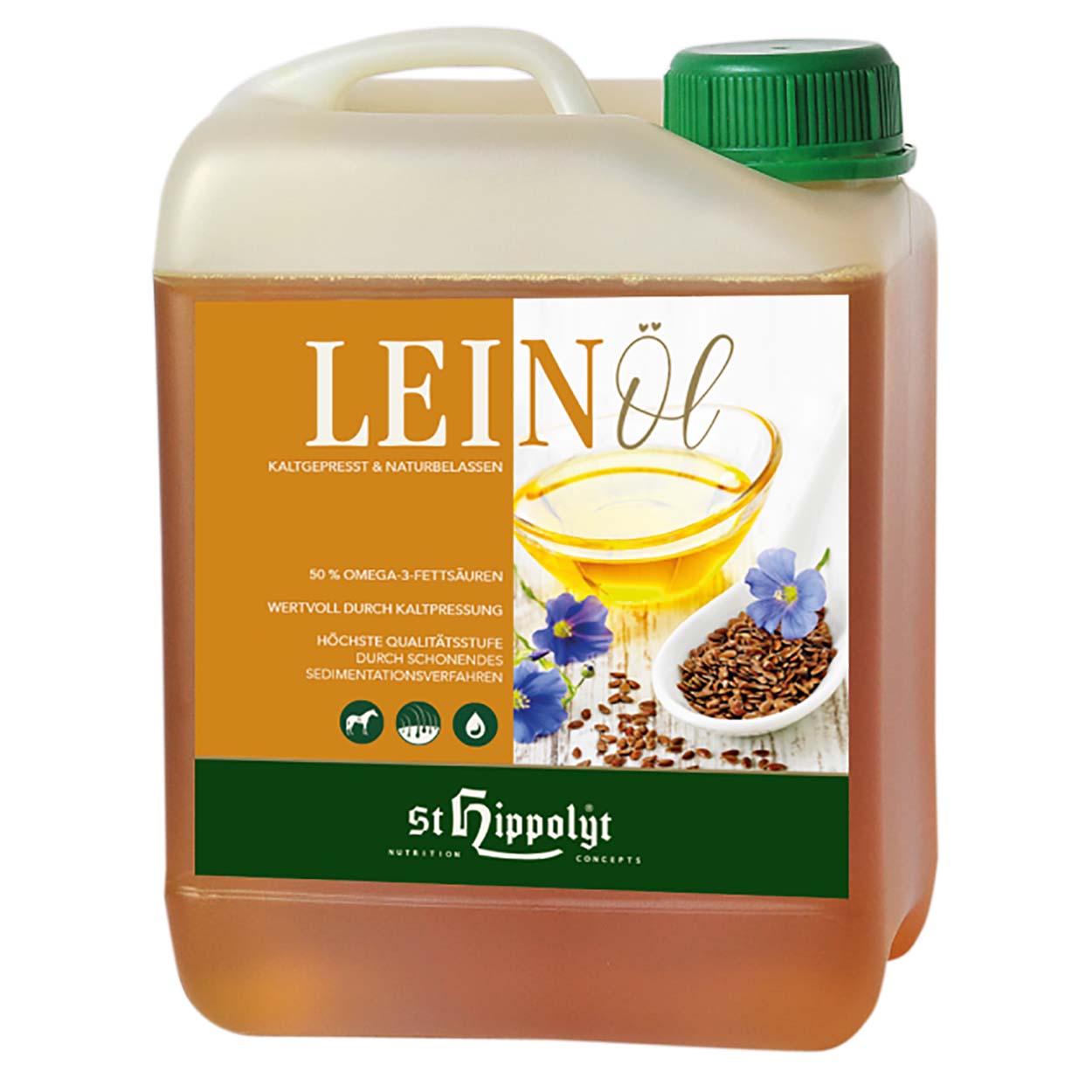 St. Hippolyt Leinöl 5l