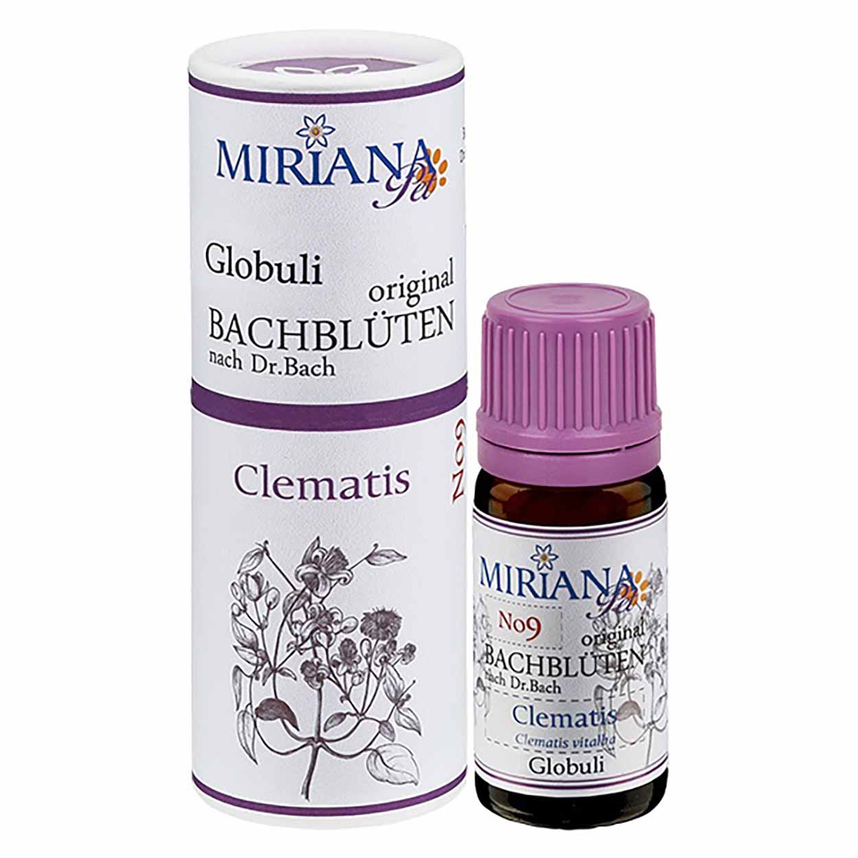 Bachblüten 9 Clematis Globuli 10g
