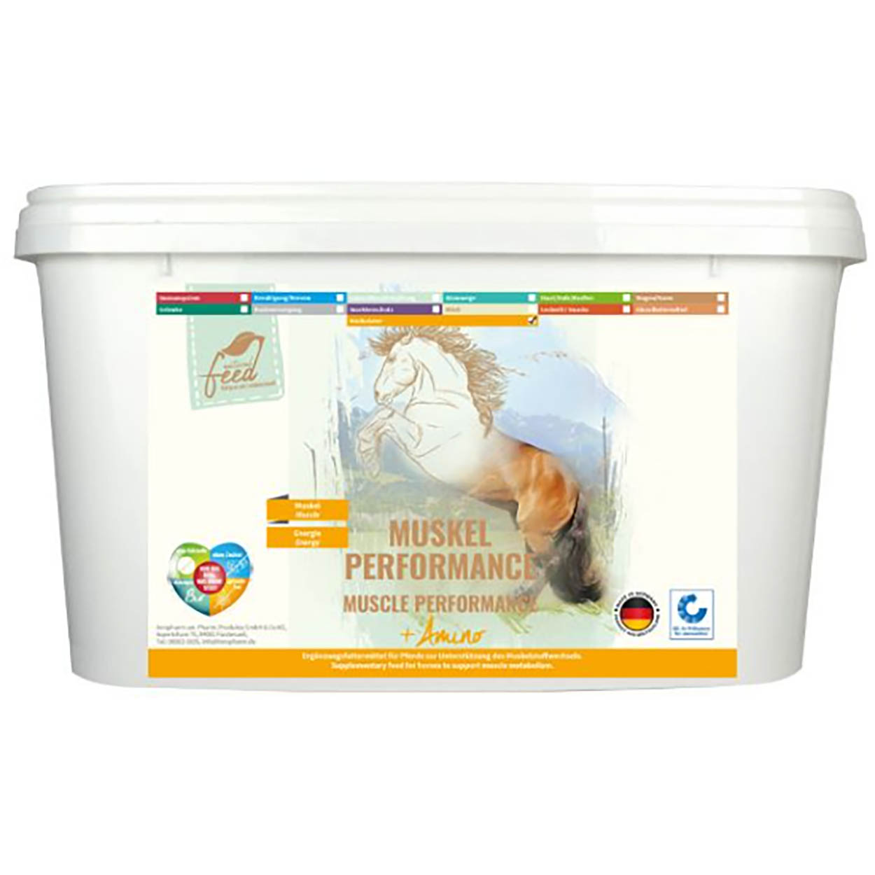 Natural Feed Muskel Performance Amino 3kg