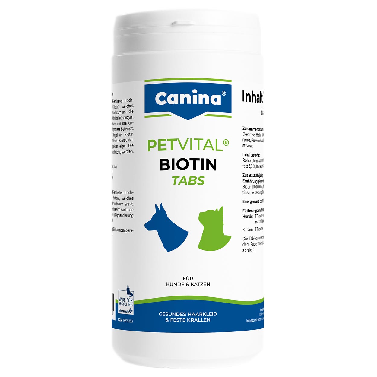 Canina Petvital Biotin Tabs