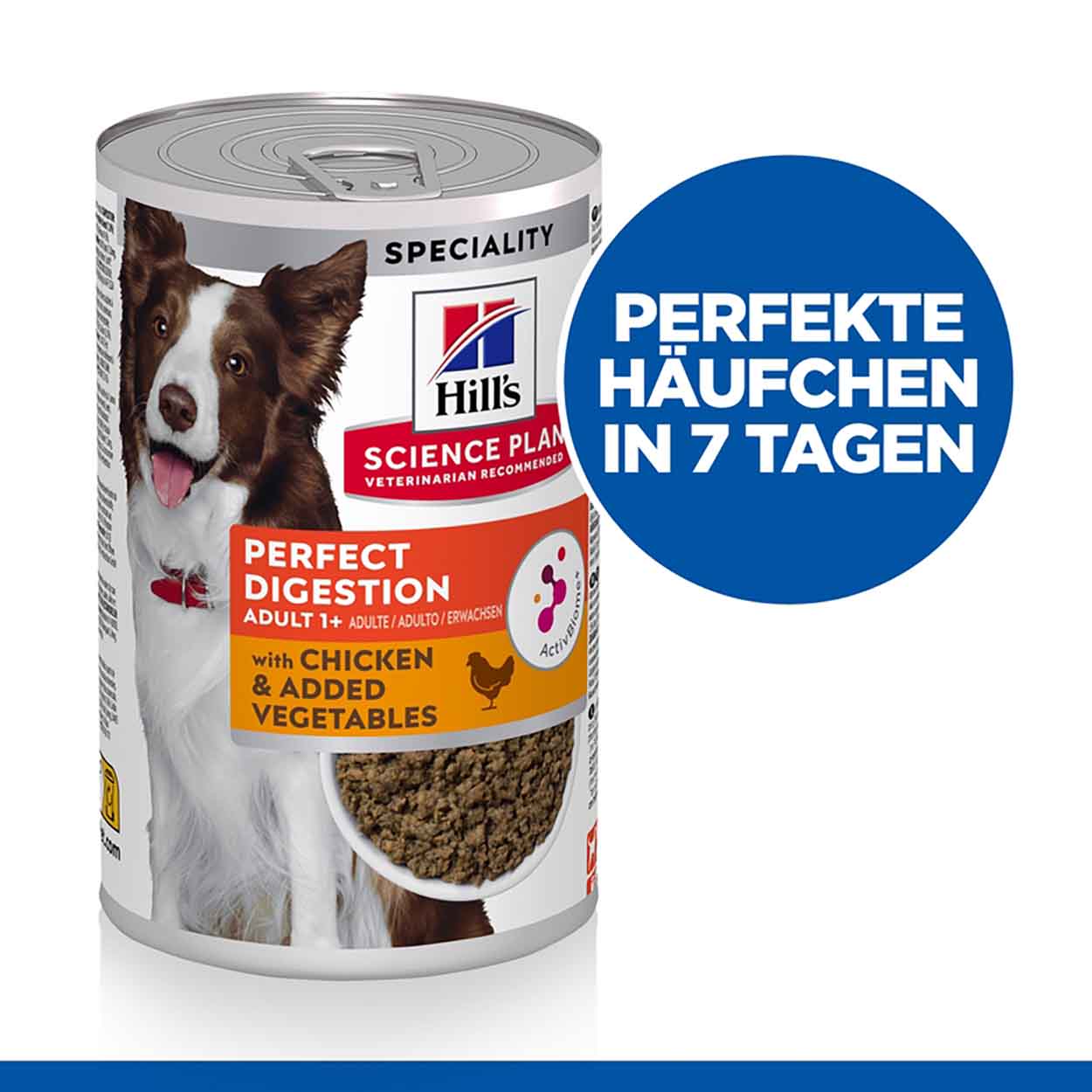Hills Science Plan Hund Perfect Digestion Adult Huhn Gemüse 12x363g